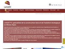 Tablet Screenshot of lanzetti.fr